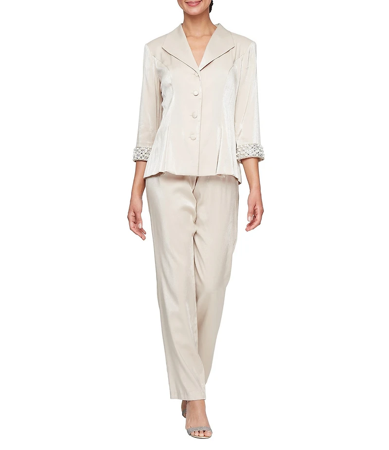 Alex Evenings Stretch Shimmer Pants