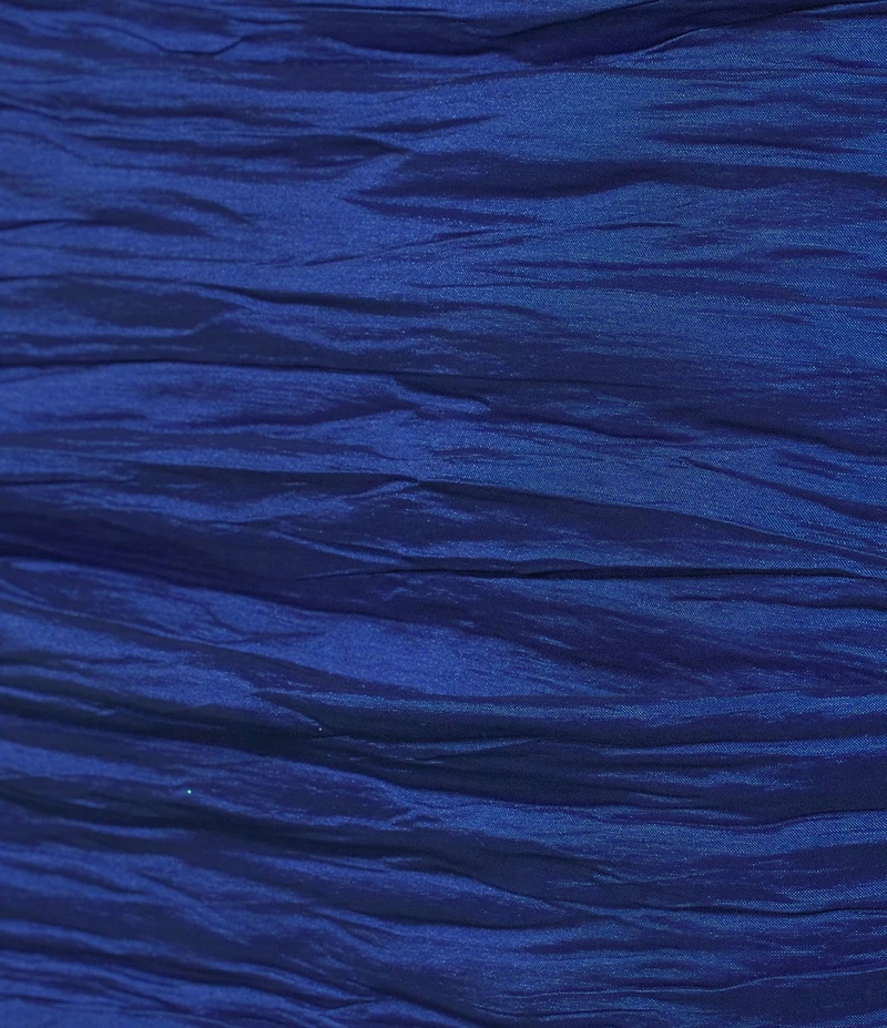 Alex Evenings Stretch Taffeta One Shoulder Bow Long Gown