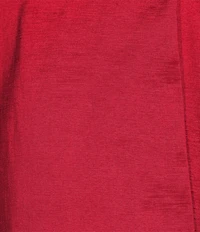 Alex Evenings Stretch Taffeta Ruffle Detail Surplice Neckline Peplum Hem Blouse Top