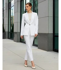 Alex Marie Aaileen Bow Leather Slingback Pumps