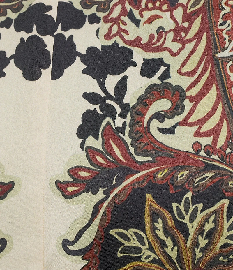 Alex Marie Adriana Collared Tie Waist Midi Dress