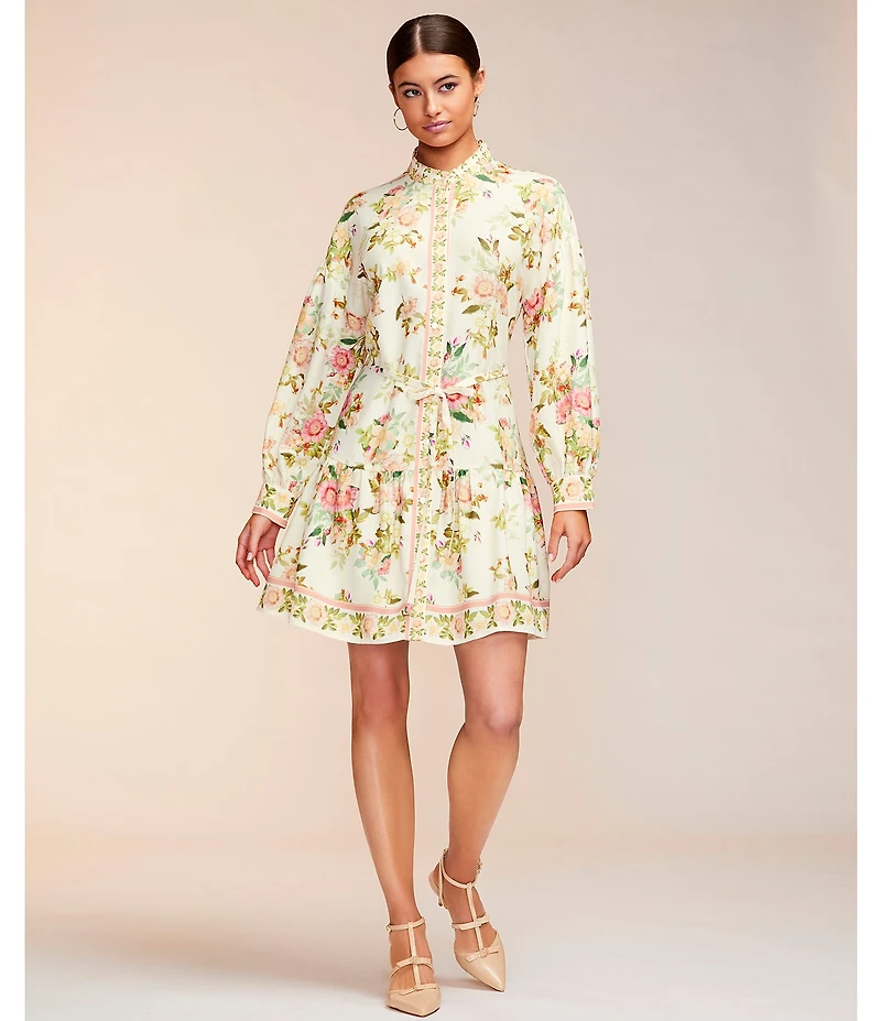 Alex Marie Ainsley Leather T-Strap Bow Pumps