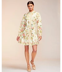 Alex Marie Ainsley Leather T-Strap Bow Pumps