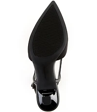 Alex Marie Alix Faille Ornament Slingback Pumps