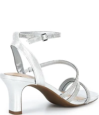 Alex Marie Anna Rhinestone Embellished Strappy Dress Sandals