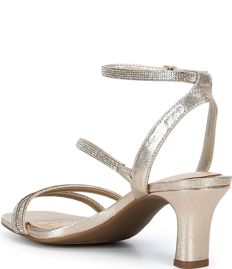 Alex Marie Anna Rhinestone Embellished Strappy Dress Sandals