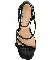 Alex Marie Anna Rhinestone Embellished Strappy Dress Sandals