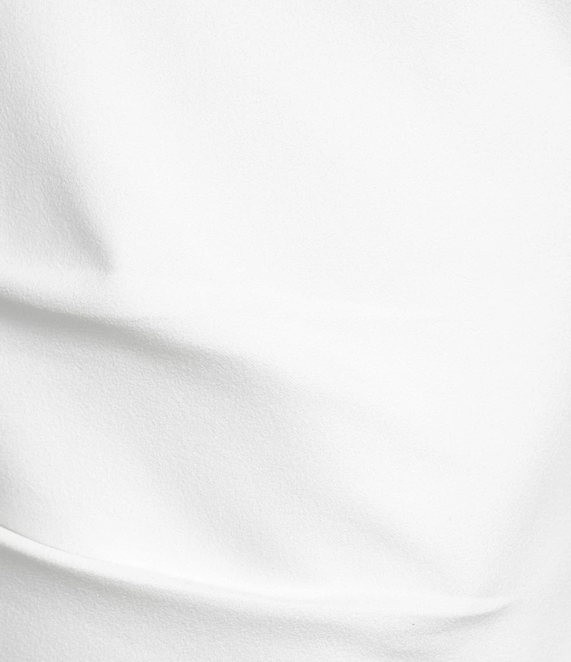 Alex Marie Anne Boat Neckline Sleeveless Scuba Crepe Top