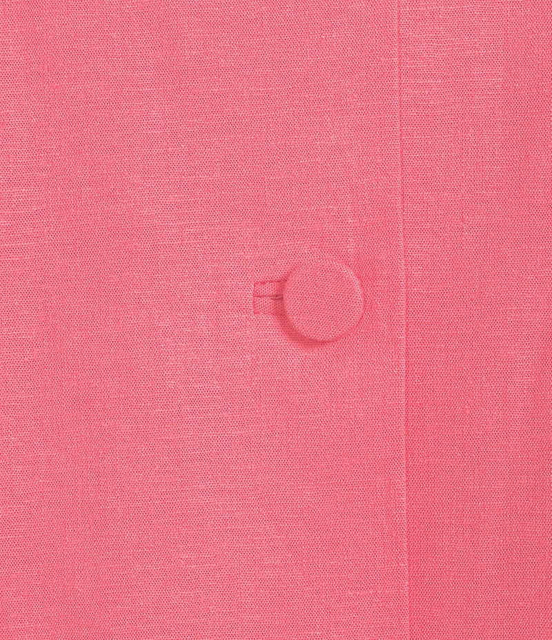 Alex Marie Annie Jewel Neckline Sleeveless Stretch Linen Coordinating Blouse