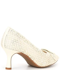 Alex Marie Ashton Macrame Buckle Hardware Pumps