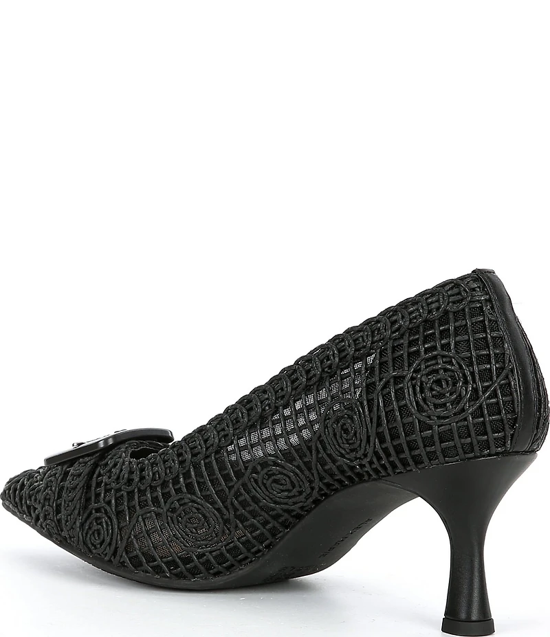 Alex Marie Ashton Macrame Buckle Hardware Pumps