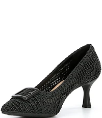 Alex Marie Ashton Macrame Buckle Hardware Pumps