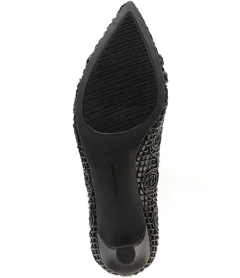 Alex Marie Ashton Macrame Buckle Hardware Pumps