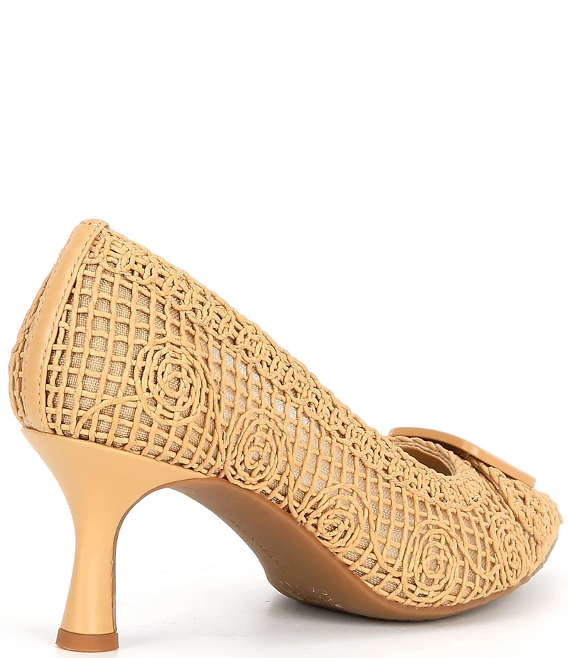 Alex Marie Ashton Macrame Buckle Hardware Pumps