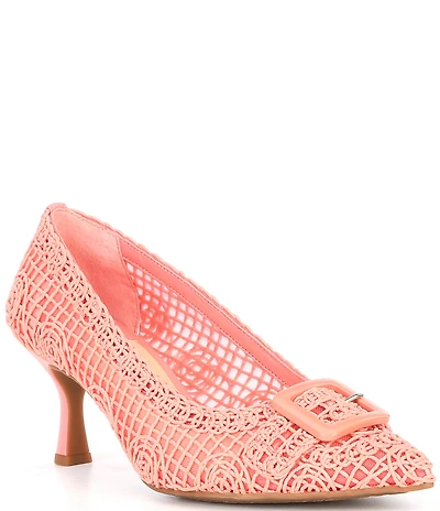 Alex Marie Ashton Macrame Buckle Ornament Pumps