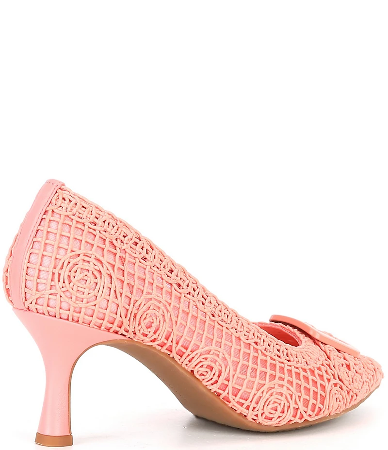 Alex Marie Ashton Macrame Buckle Hardware Pumps