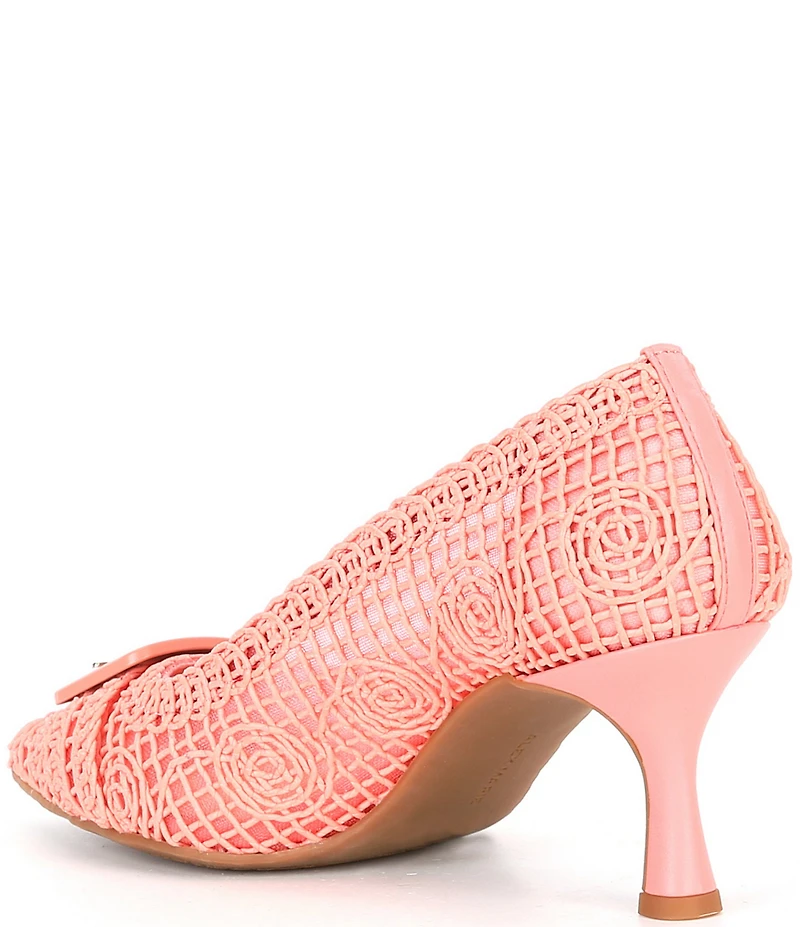 Alex Marie Ashton Macrame Buckle Hardware Pumps