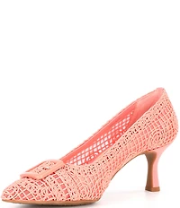 Alex Marie Ashton Macrame Buckle Hardware Pumps