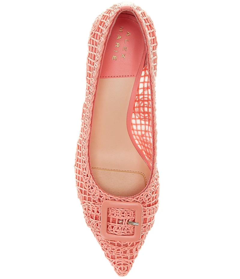 Alex Marie Ashton Macrame Buckle Hardware Pumps