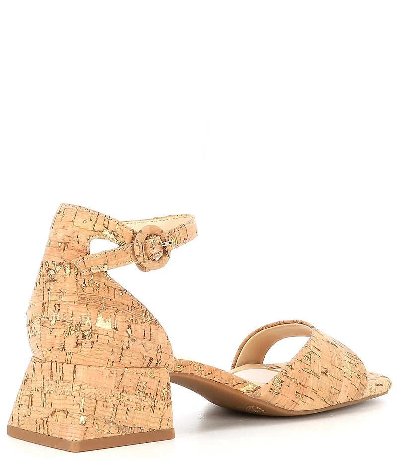 Alex Marie Belami Cork Square Toe Sandals