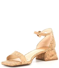 Alex Marie Belami Cork Square Toe Sandals