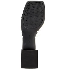 Alex Marie Bernice Clear Colorblock Flower Ornament Slide Sandals