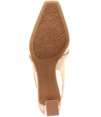 Alex Marie Blair Raffia Slingback Pumps
