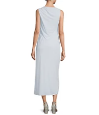Alex Marie Brianna One Shoulder Matte Jersey Maxi Dress