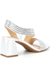 Alex Marie Brinda Rhinestone Slingback Dress Sandals