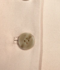 Alex Marie Brooke V-Neck Drapey Linen Blend Button Front Vest