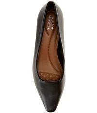 Alex Marie Cami Leather Block Heel Pumps