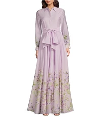 Alex Marie Cheryl Long Sleeve A-Line Gown