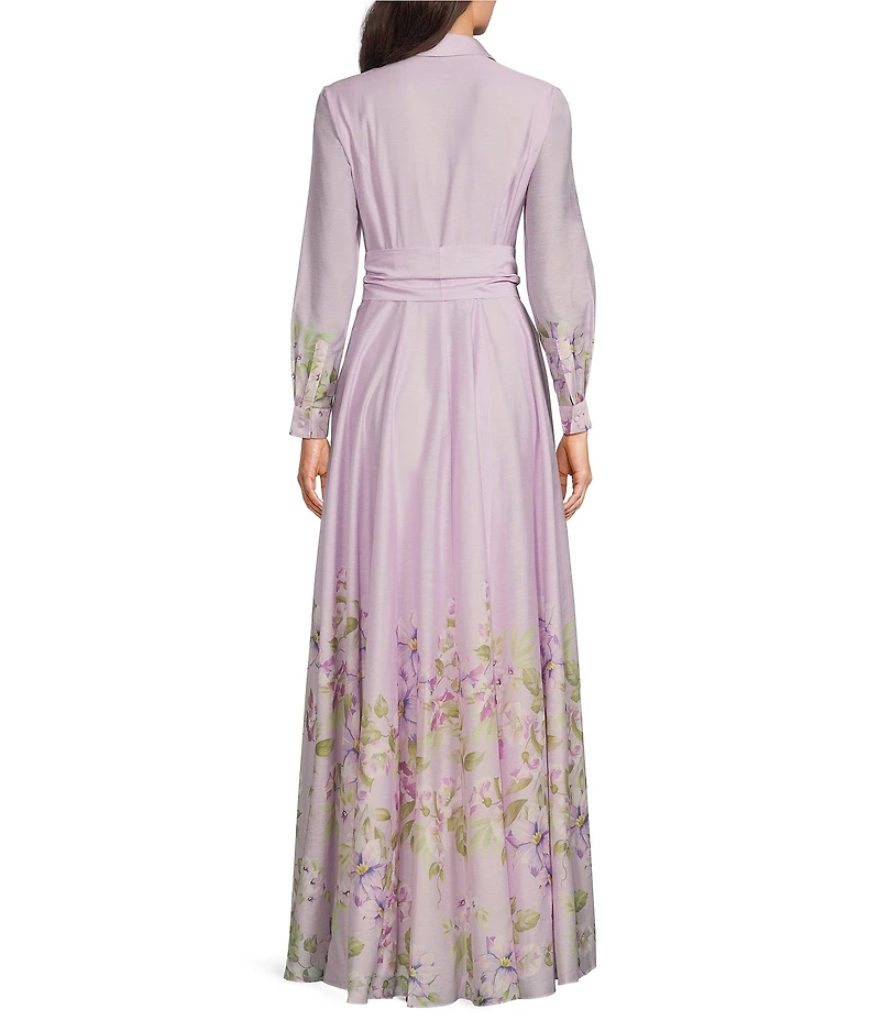 Alex Marie Cheryl Long Sleeve A-Line Gown