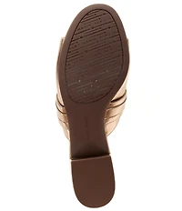 Alex Marie Clementine Bit Buckle Leather Slide Sandals