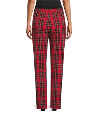 Alex Marie Coordinating Alexa Stretch Tartan Full Length Skinny Leg Pants