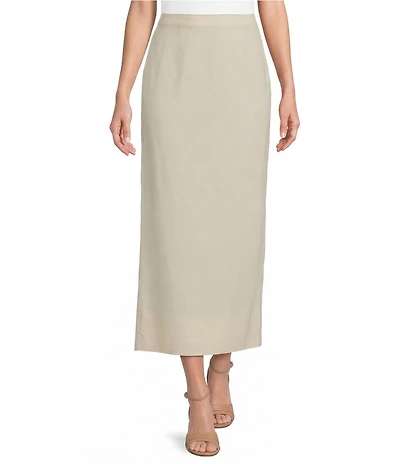 Alex Marie Coordinating Bridget Stretch Linen Blend Skirt