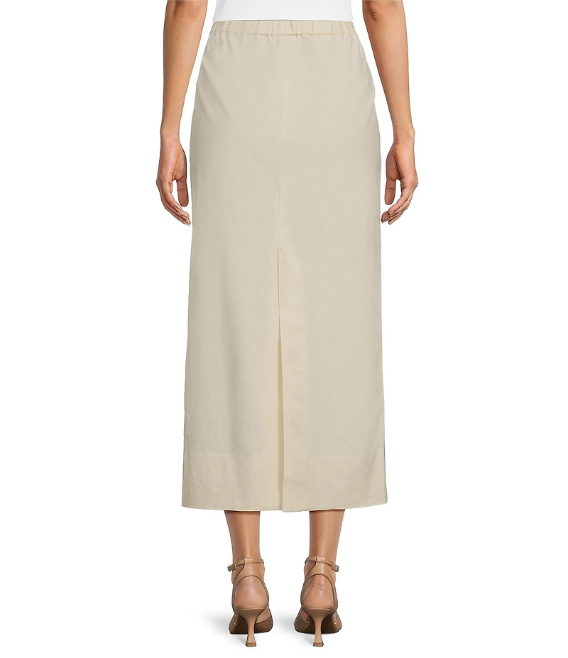 Alex Marie Coordinating Bridget Stretch Linen Blend Skirt