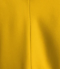 Alex Marie Coordinating Lucy Stretch Satin Mock Neck Cap Sleeve Blouse