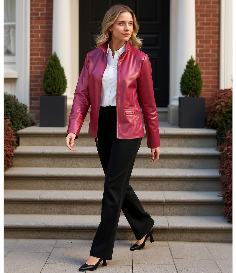 Alex Marie Cowen Glossy Leather Pumps