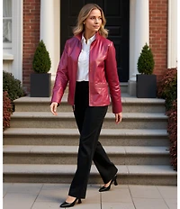 Alex Marie Cowen Glossy Leather Pumps