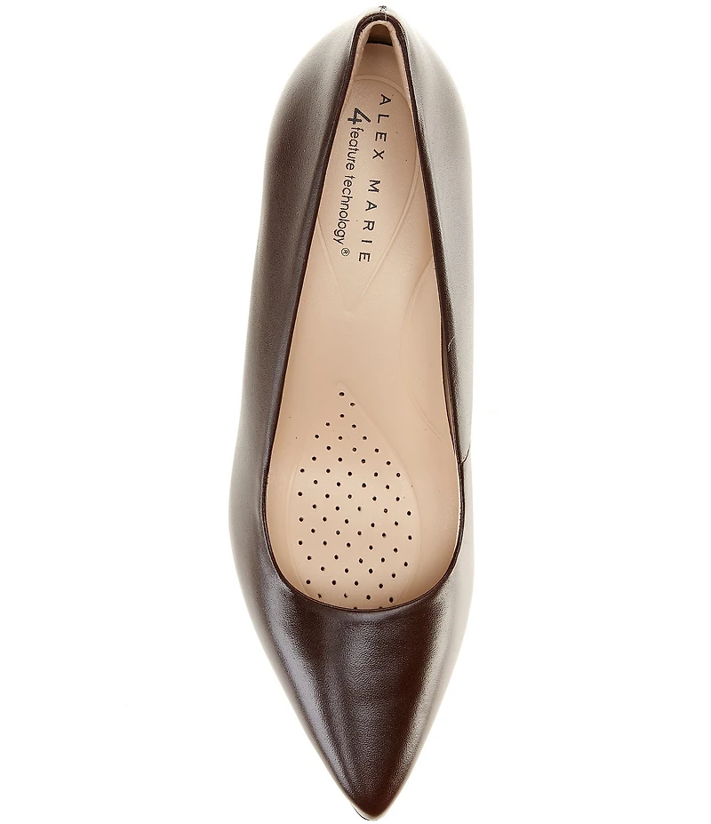 Alex Marie Cowen Glossy Leather Pumps
