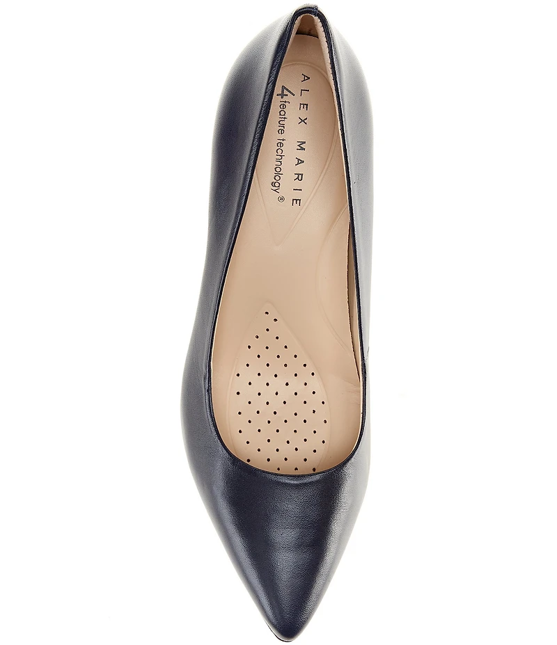 Alex Marie Cowen Glossy Leather Pumps