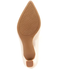 Alex Marie Cowen Lizard Embossed Leather Pumps