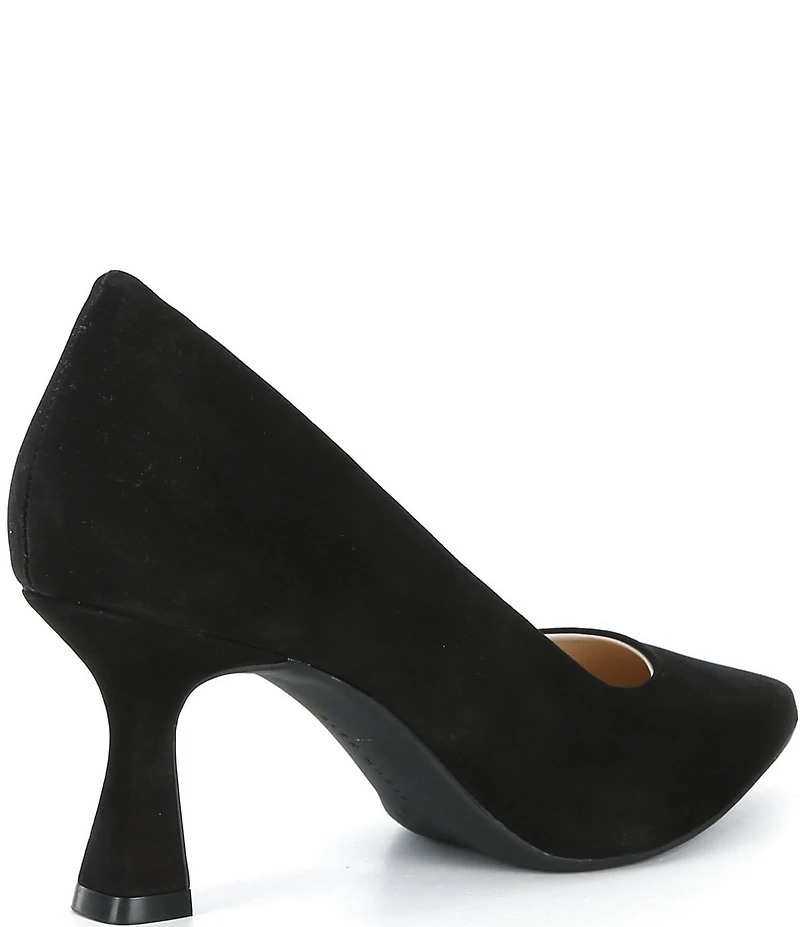 Alex Marie Cowen Suede Pointed Toe Pumps