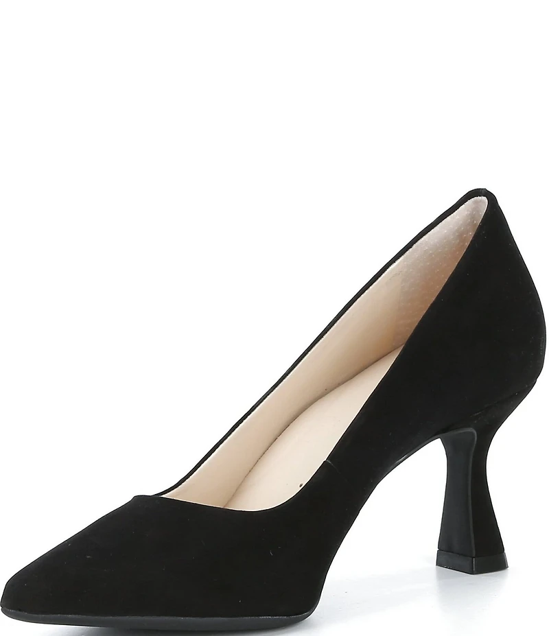 Alex Marie Cowen Suede Pointed Toe Pumps