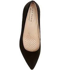 Alex Marie Cowen Suede Pointed Toe Pumps