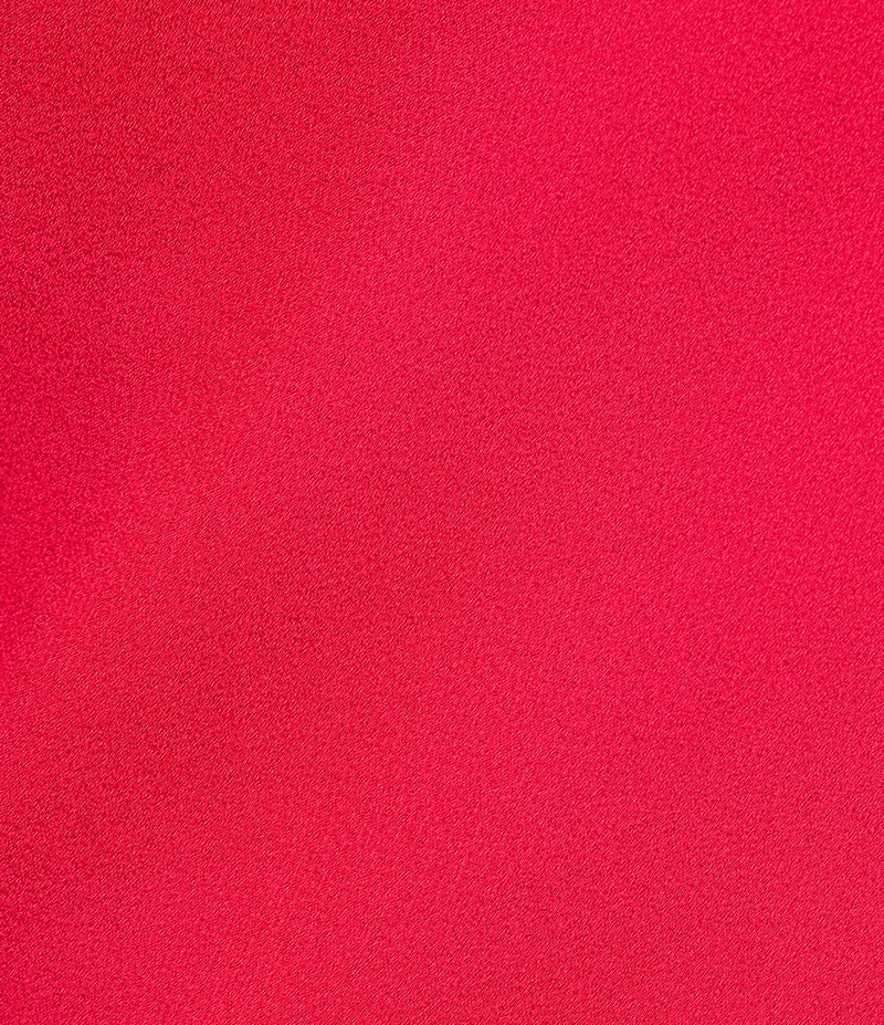 Alex Marie Crawford Satin Back Crepe Halter Scarf Sleeveless Maxi Gown