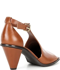 Alex Marie Danica Leather T-Strap Shooties