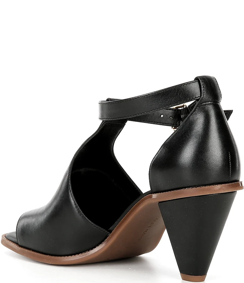 Alex Marie Danica Leather T-Strap Shooties