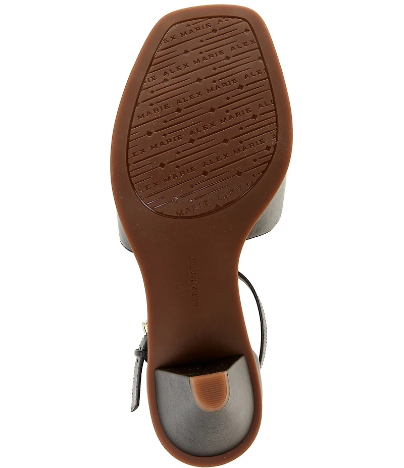 Alex Marie Danica Leather T-Strap Shooties